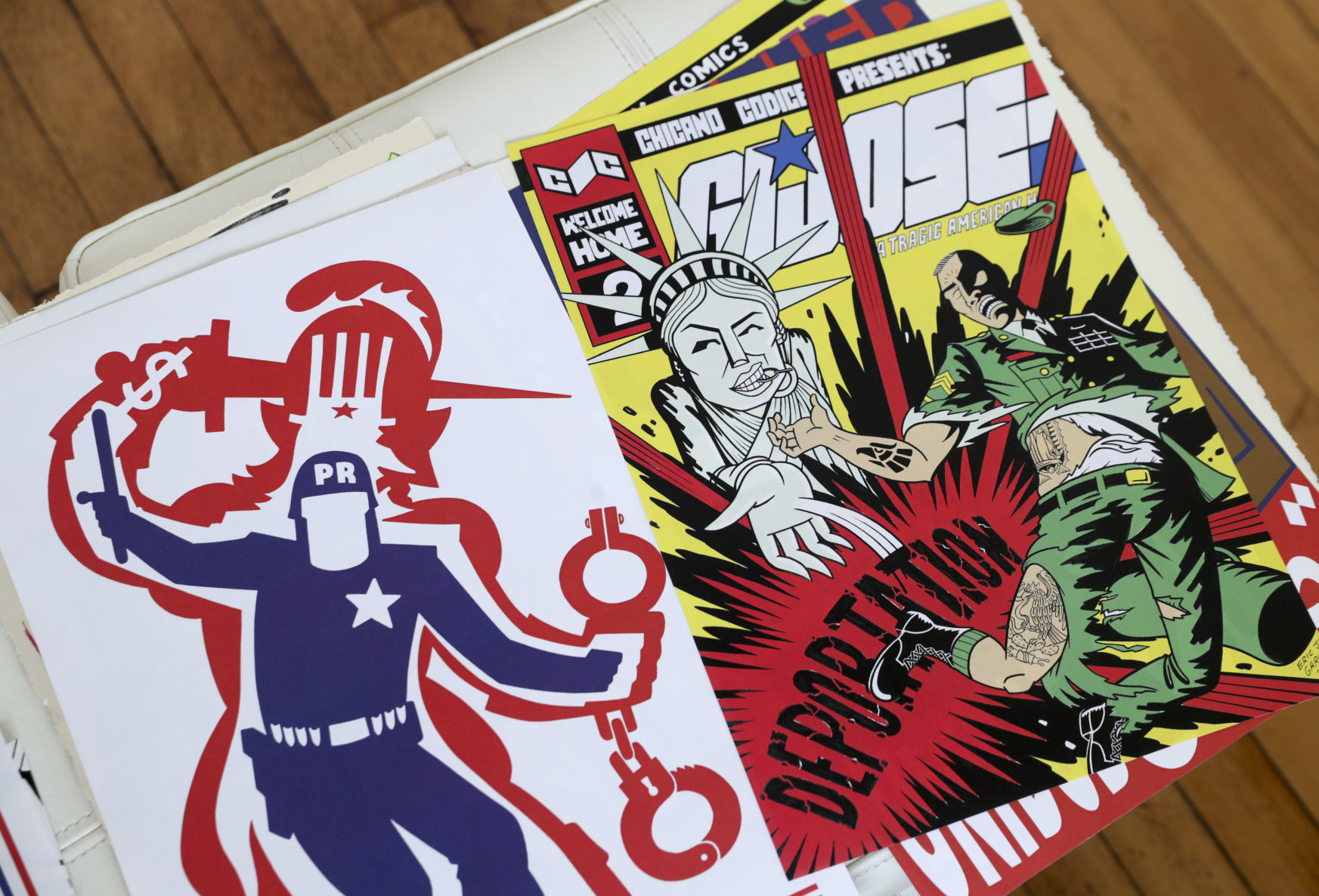 Color prints by Eric J. Garcia